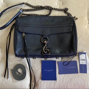SOLD Rebecca Minkoff Navy Mac Crossbody